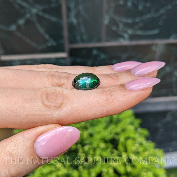 9.73 Ct. Green Cabochon Tourmaline