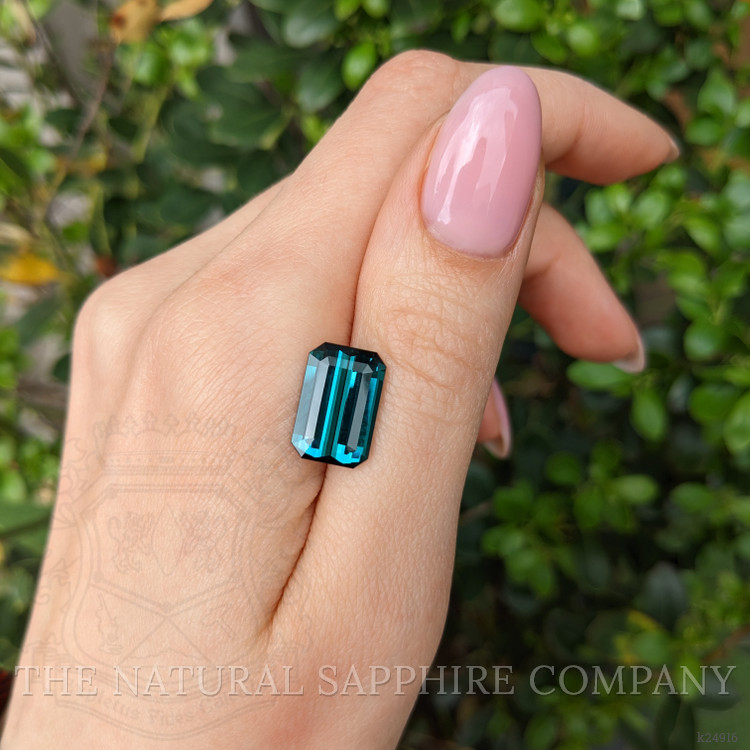 7.66 Ct. Greenish Blue Tourmaline