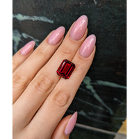 8.65 Ct. Pinkish Red Rubellite Tourmaline Life Style