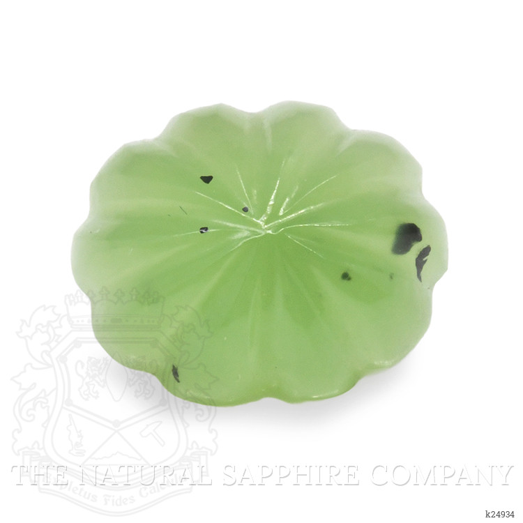 5.08 Ct. Green Cabochon Jade from Burma (Myanmar)