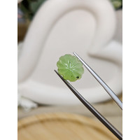 5.08 Ct. Green Cabochon Jade from Burma (Myanmar) Life Style