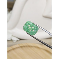 6.36 Ct. Bluish Green Jade from Burma (Myanmar) Life Style