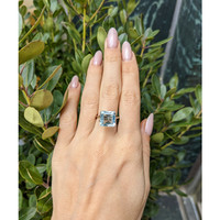 5.19 Ct. Aquamarine from Brazil Life Style