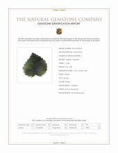 3.98 Ct. Green Jade from Burma (Myanmar) Scan Report