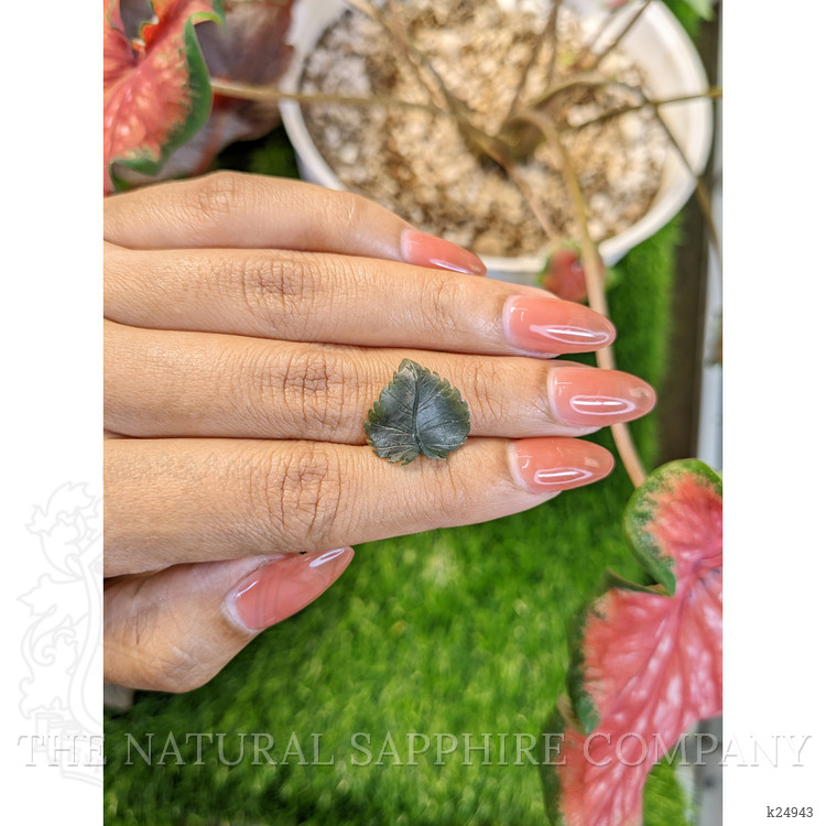 3.98 Ct. Green Jade from Burma (Myanmar)