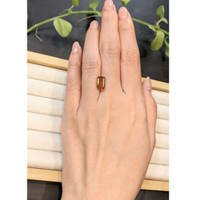 3.50 Ct. Orangish Brown Tourmaline from Brazil Life Style