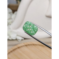 8.54 Ct. Bluish Green Jade from Burma (Myanmar) Life Style