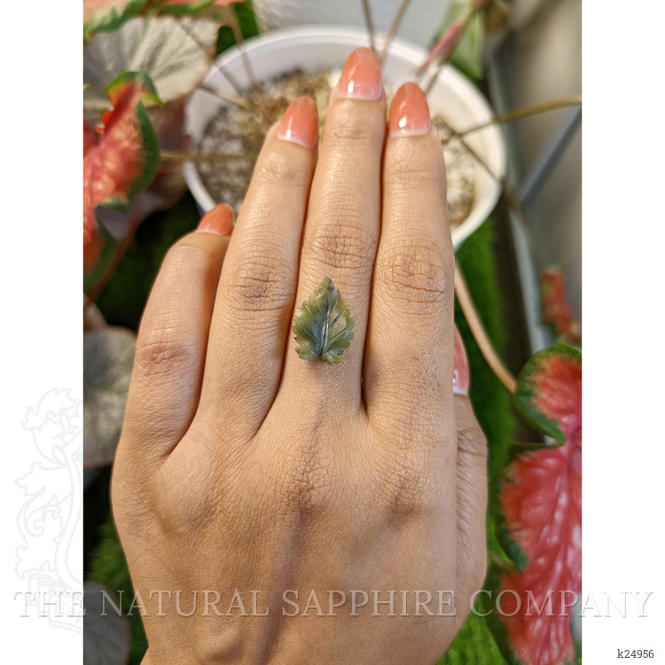 3.17 Ct. Green Jade from Burma (Myanmar)