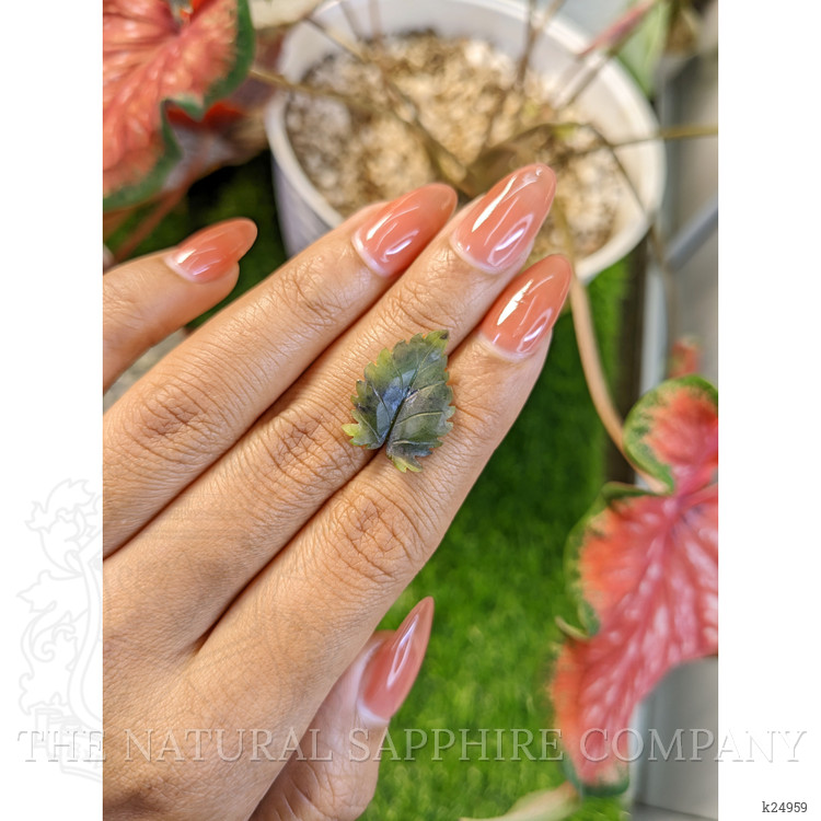 6.82 Ct. Green Jade from Burma (Myanmar)