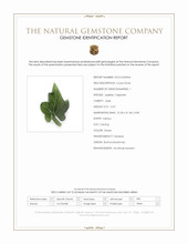 16.91 Ct. Green Jade from Burma (Myanmar) Scan Report