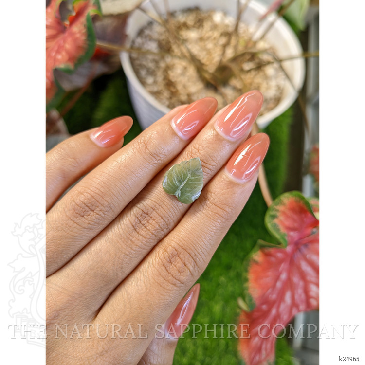 3.62 Ct. Green Jade from Burma (Myanmar)