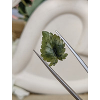 6.38 Ct. Green Jade from Burma (Myanmar) Life Style