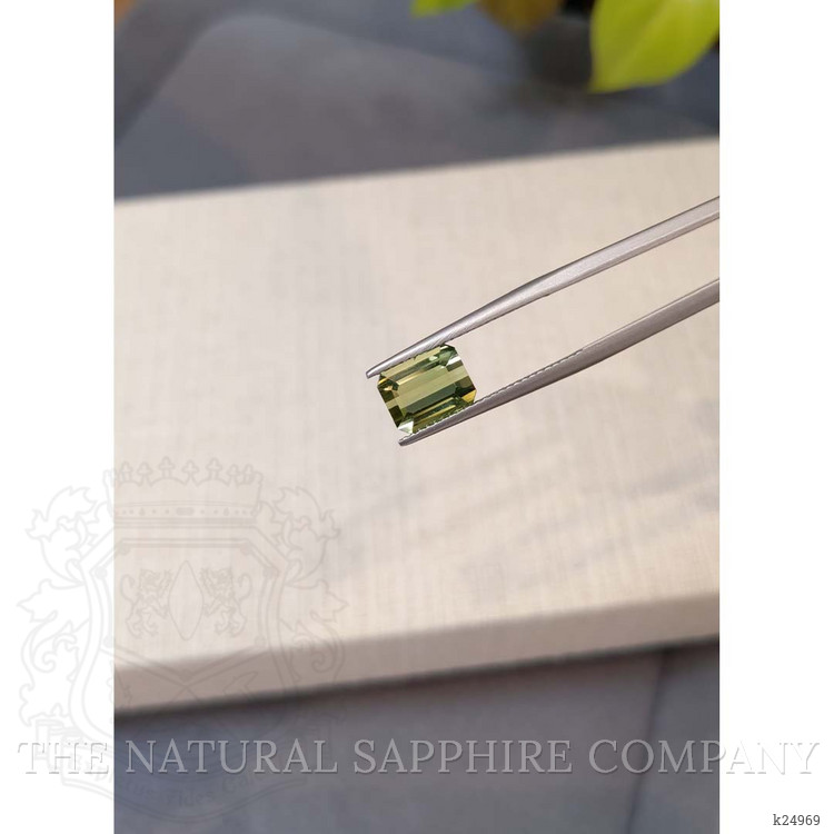 3.25 Ct. Yellowish Green Tourmaline from Brazil