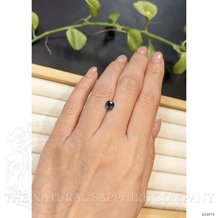 1.16 Ct. Bluish Grey Spinel from Burma (Myanmar)