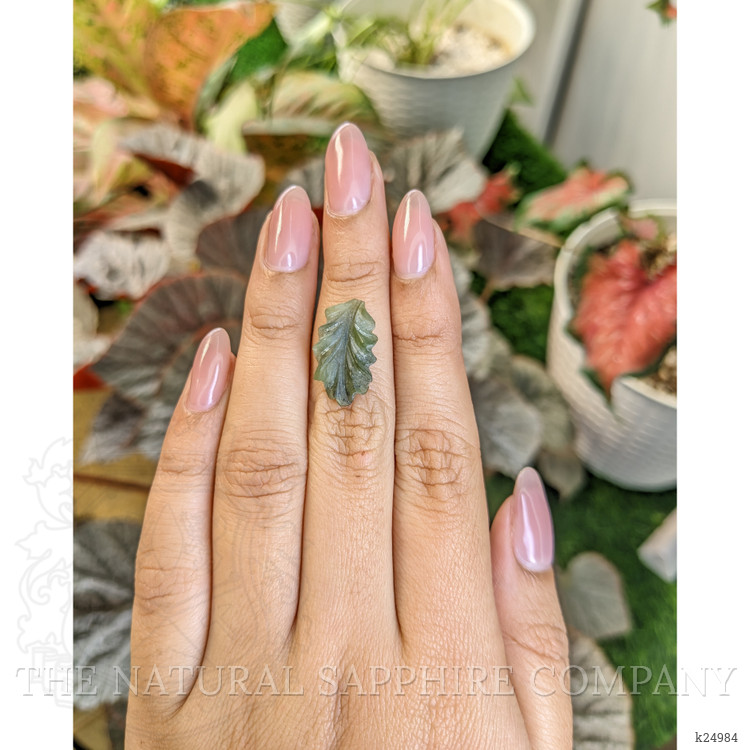 4.96 Ct. Green Jade from Burma (Myanmar)
