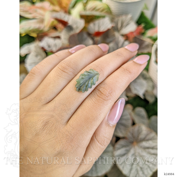 4.96 Ct. Green Jade from Burma (Myanmar)