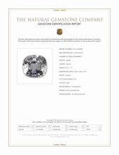 1.11 Ct. Grey Spinel from Burma (Myanmar) Scan Report