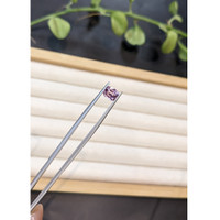 1.40 Ct. Pinkish Purple Spinel from Burma (Myanmar) Life Style