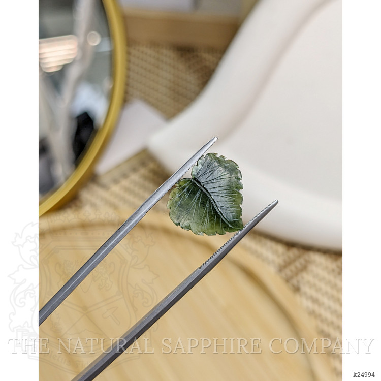 3.17 Ct. Green Jade from Burma (Myanmar)