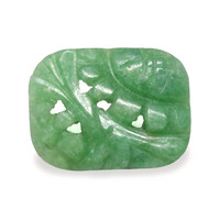 6.90 Ct.Tw. Cushion Jade