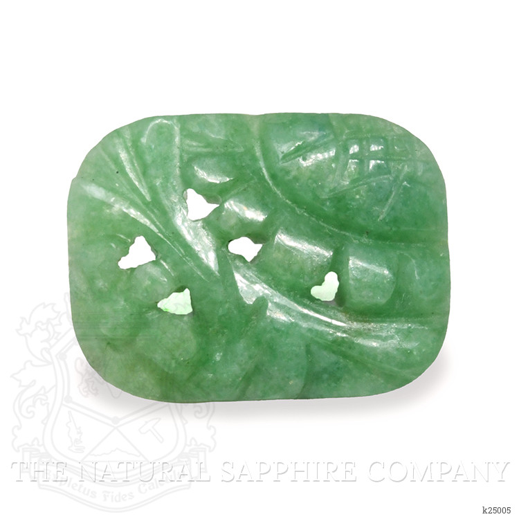 6.90 Ct. Bluish Green Jade from Burma (Myanmar)