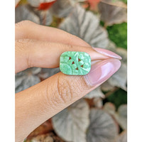 6.02 Ct. Green Jade from Burma (Myanmar) Life Style