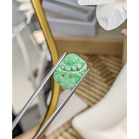 6.02 Ct. Green Jade from Burma (Myanmar) Life Style