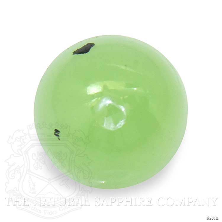 0.94 Ct. Green Cabochon Jade from Burma (Myanmar)
