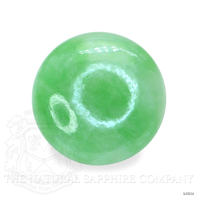 1.65 Ct. Green Cabochon Jade from Burma (Myanmar)