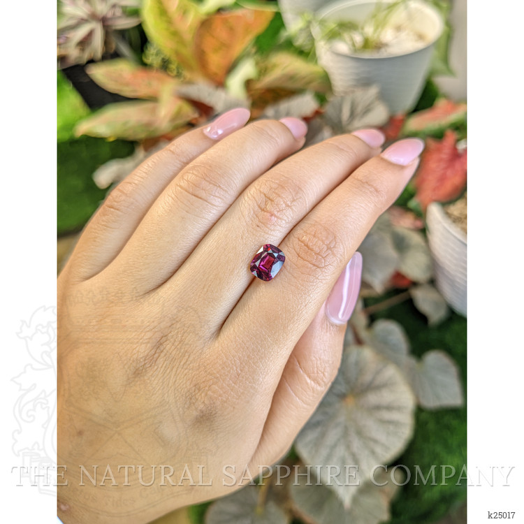 2.40 Ct. Purplish Pink Rhodolite Garnet from Ceylon (Sri Lanka)