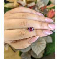 2.40 Ct. Purplish Pink Rhodolite Garnet from Ceylon (Sri Lanka) Life Style