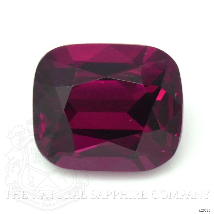 3.06 Ct. Purplish Red Rhodolite Garnet from Ceylon (Sri Lanka)
