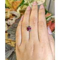 3.06 Ct. Purplish Red Rhodolite Garnet from Ceylon (Sri Lanka) Life Style