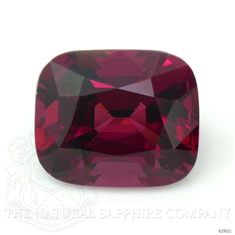 2.81 Ct. Purplish Red Rhodolite Garnet from Ceylon (Sri Lanka)