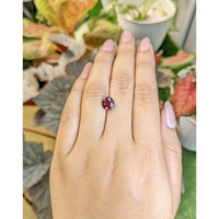 2.38 Ct. Purplish Pink Rhodolite Garnet from Ceylon (Sri Lanka) Life Style