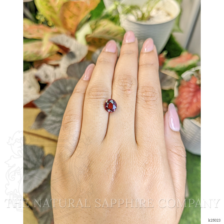 2.38 Ct. Purplish Pink Rhodolite Garnet from Ceylon (Sri Lanka)
