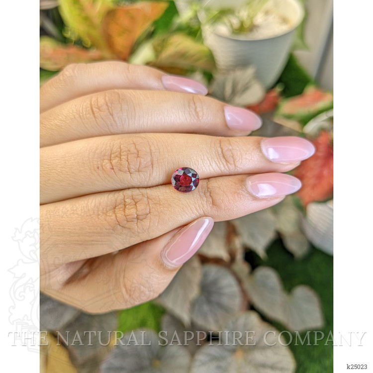 2.38 Ct. Purplish Pink Rhodolite Garnet from Ceylon (Sri Lanka)