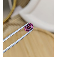 1.71 Ct. Purplish Pink Rhodolite Garnet from Ceylon (Sri Lanka) Life Style