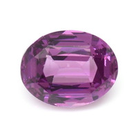 1.59 Ct. Pinkish Purple Rhodolite Garnet from Ceylon (Sri Lanka) Video