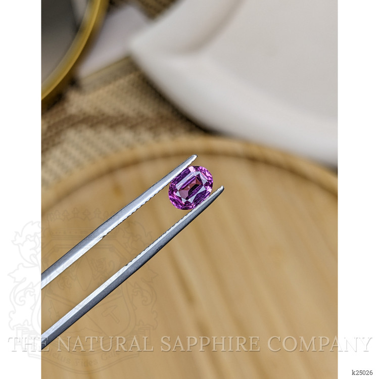 1.59 Ct. Pinkish Purple Rhodolite Garnet from Ceylon (Sri Lanka)