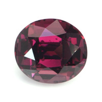 1.97 Ct. Purplish Red Rhodolite Garnet from Ceylon (Sri Lanka) Video