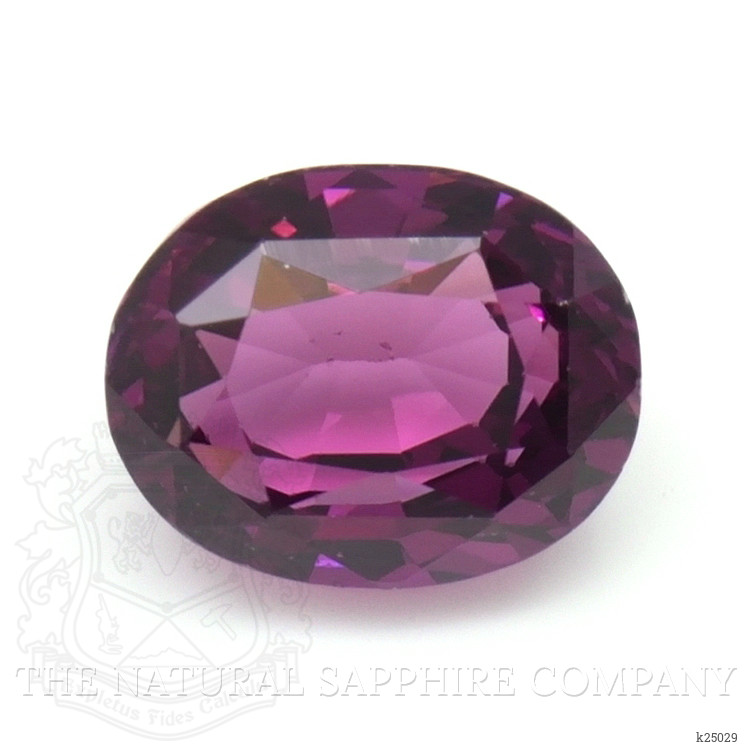 1.52 Ct. Pinkish Purple Rhodolite Garnet from Ceylon (Sri Lanka)