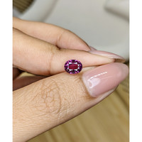 1.52 Ct. Pinkish Purple Rhodolite Garnet from Ceylon (Sri Lanka) Life Style