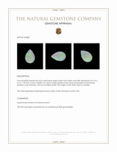 0.65 Ct. White Opal from Australia Appraisal