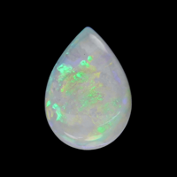 0.65 Ct. White Opal from Australia Video