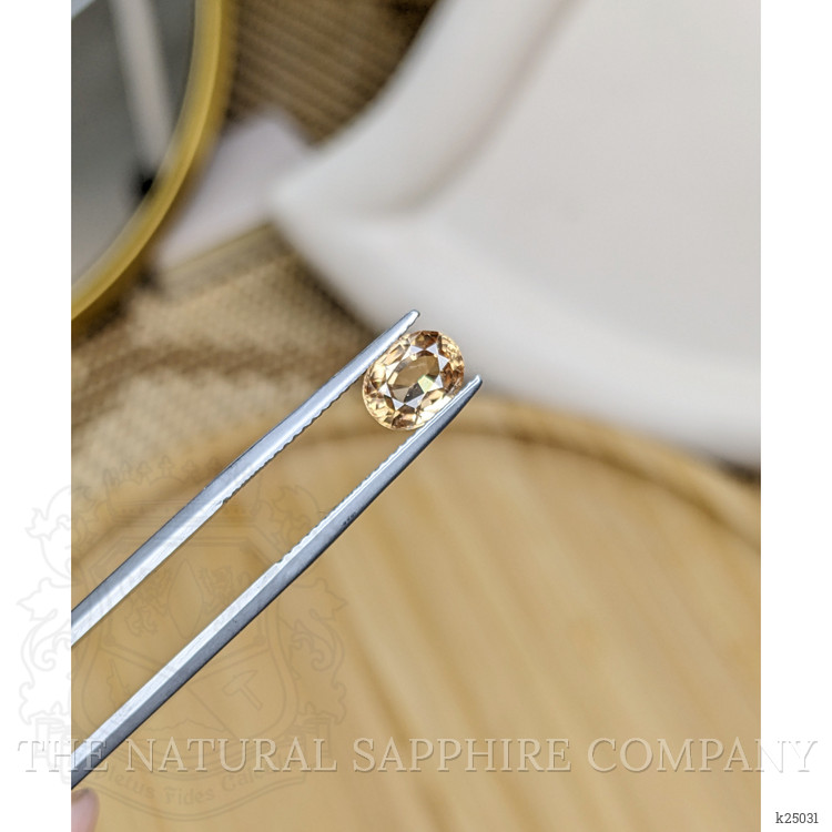 1.73 Ct. Brownish Yellow Zircon from Ceylon (Sri Lanka)