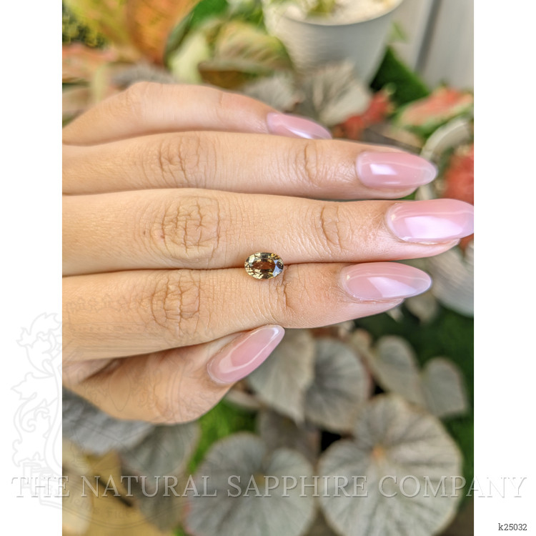 1.76 Ct. Yellowish Brown Zircon from Ceylon (Sri Lanka)