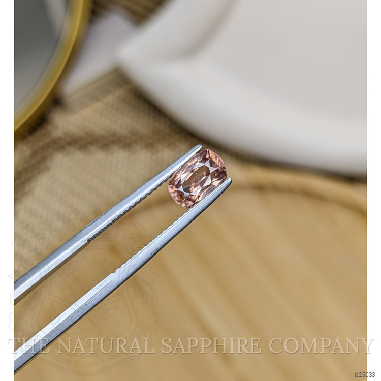 1.94 Ct. Pinkish Brown Zircon from Ceylon (Sri Lanka)
