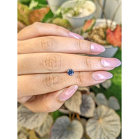 0.52 Ct. Blue Spinel from Ceylon (Sri Lanka) Life Style