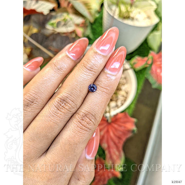0.49 Ct. Purple Spinel from Ceylon (Sri Lanka)